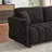 80''chenille fabric sofa with pillow-1126643204