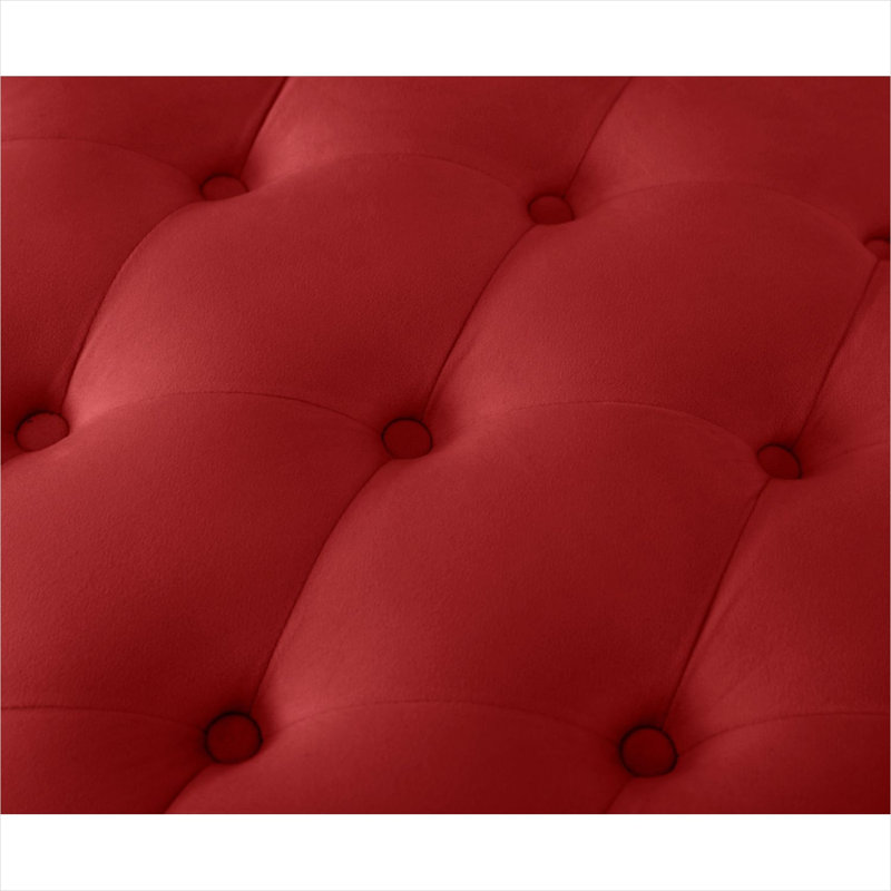Upholstered Velvet Recliner