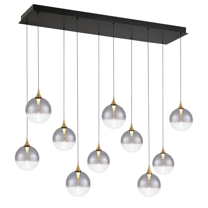 Lustre 47 "Iissa 10L, Fumée dorée