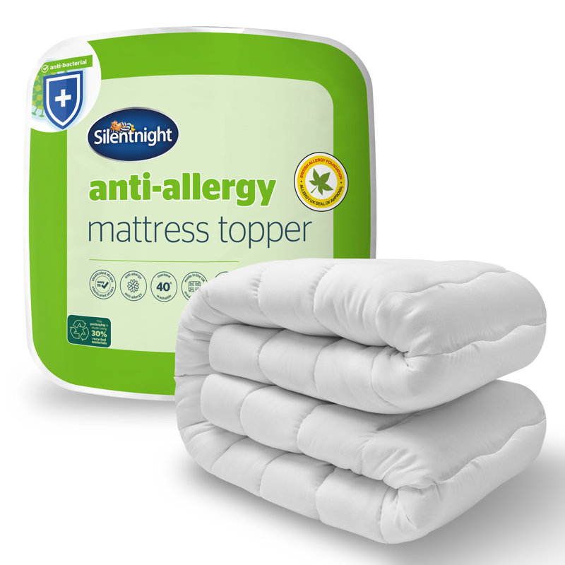 Silentnight Luxury Anti Allergy Mattress Topper, Kingsize (5')