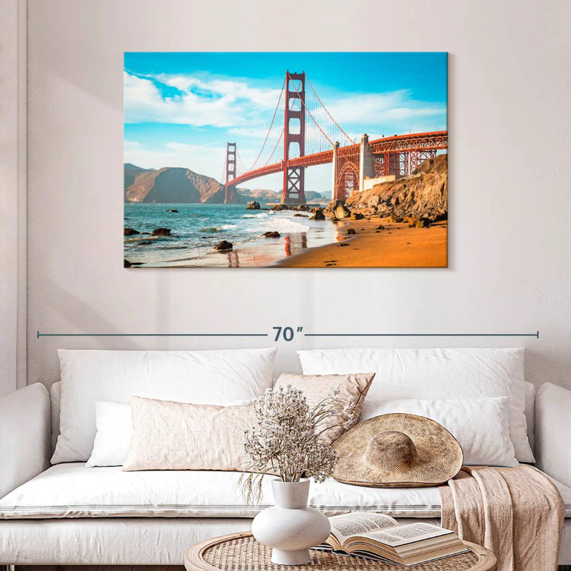 Lilie San Francisco Beach, H 30 po x l 45 po