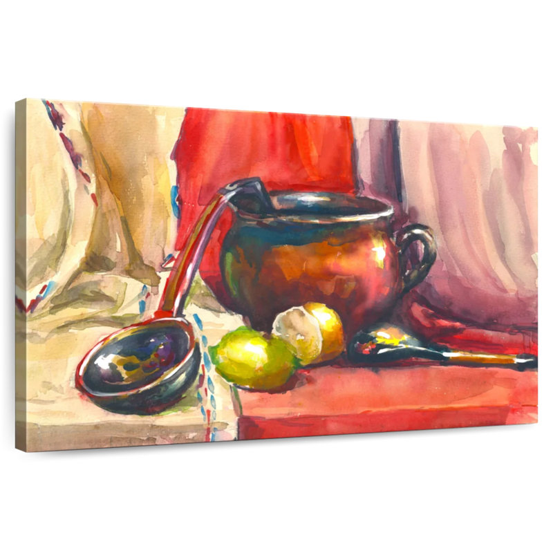Senne Abstract Kitchen, 16" H x 24" W