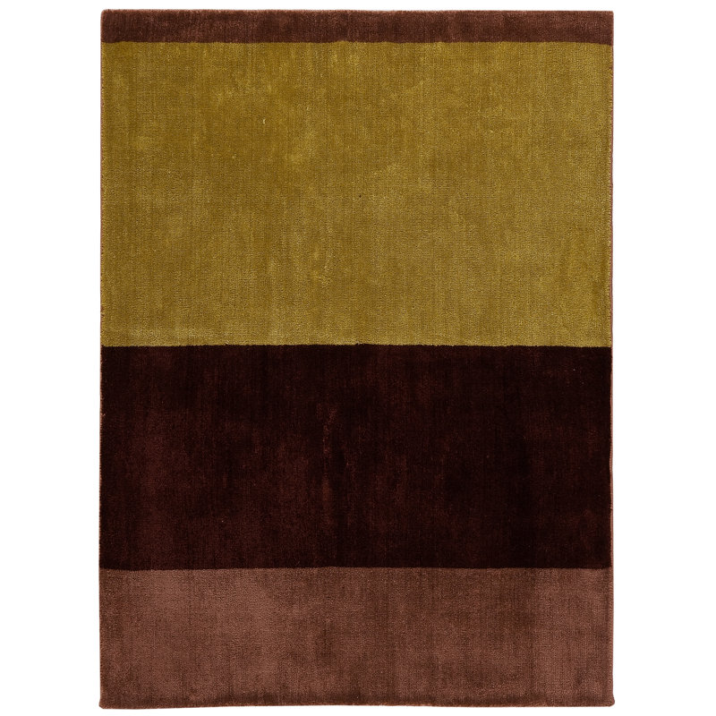Calais Striped Cotton Hand Woven Area Rug, Rectangle 170 x 239cm