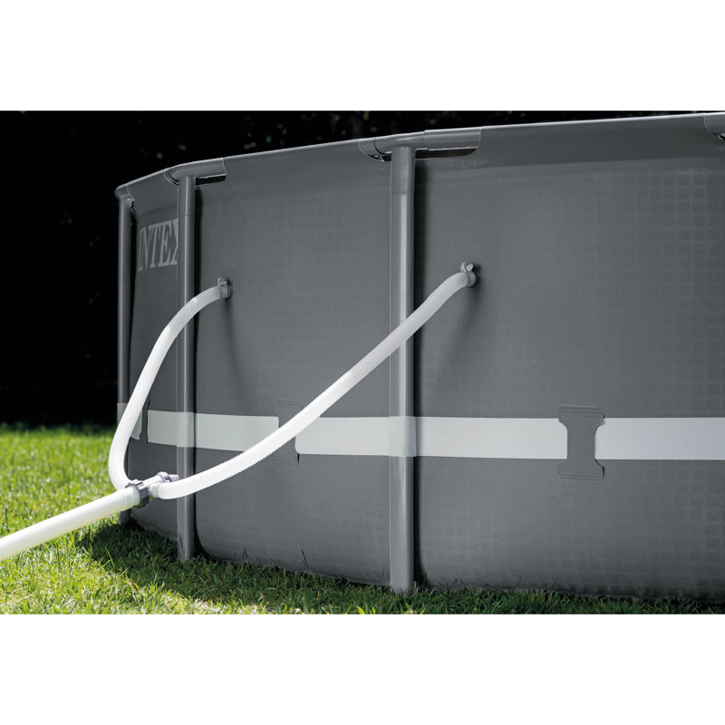 Intex 24ft Round Above Ground Pool with Pump and Filter