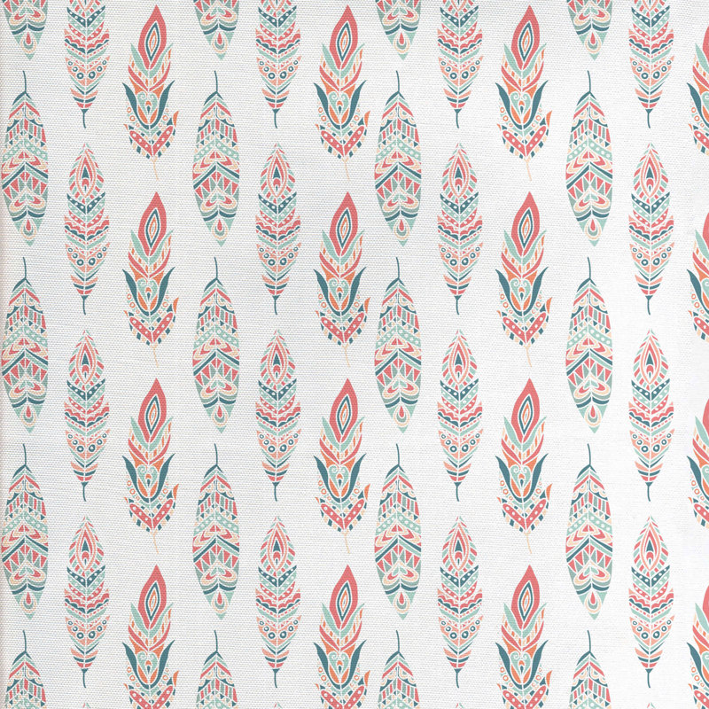 Tissu de plumes, l 58 po x L 180 po