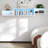 65.35In Wall Mounted Floating  TV Stand With 20 Color Leds And Charging Station-855626089