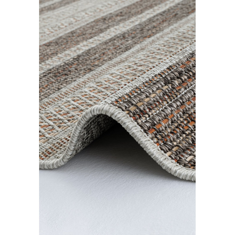 Rodrianna Machine Made Indoor / Outdoor Area Rug, Rectangle 5'3" x 8'2"