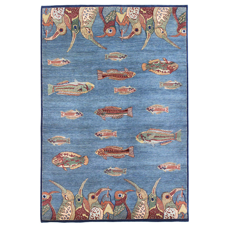 Birds One-of-a-Kind 6' X 9'1" Area Rug
