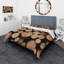 Rustic Polyester Abstract Duvet Cover-35228259