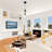 1-light Transparent Bubble Glass Restaurant Pendant