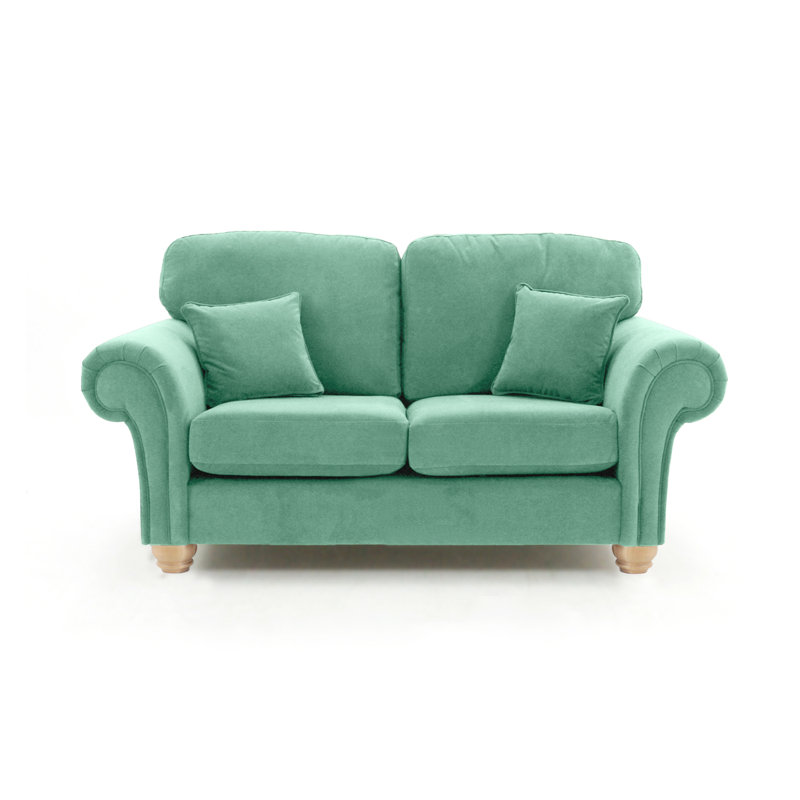 Foreston Velvet Sofa, Lichen, 2