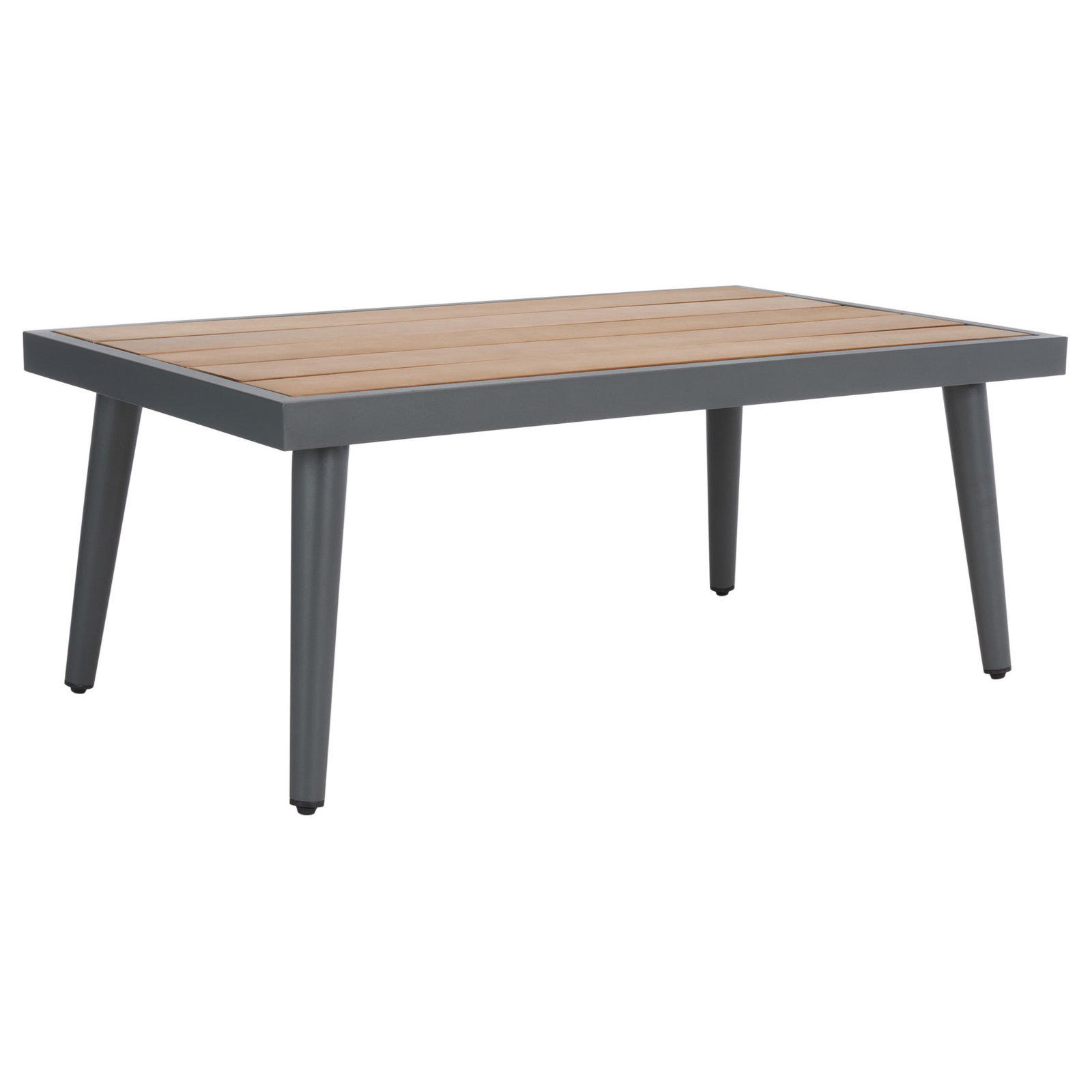 Gherlein 5-Person Acacia Patio Seating Group, Grey