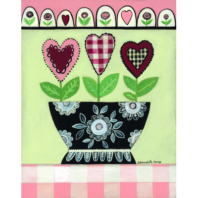 " Valentine Trio " by Bernadette Deming