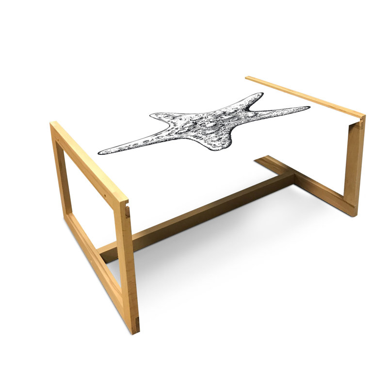 Jabarion Sled Coffee Table, 90cm H x 62cm W x 40cm D