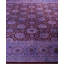 Overdyed Hand-Knotted Wool Modern-Contemporary Purple Area Rug 8' 1" x 10' 4"
