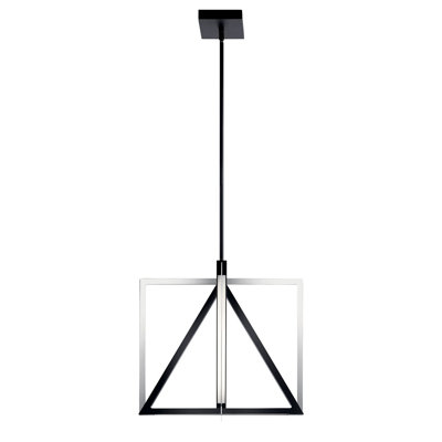 Luminaire suspendu géométrique à del 1 lumière statement Scheetz