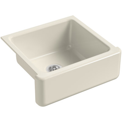 Whitehaven Self-Trimming 23.5"L x 21.5625"W Farmhouse Kitchen Sink
