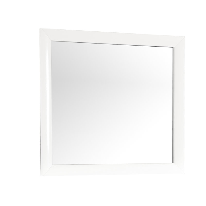 Miroir moderne, Blanc
