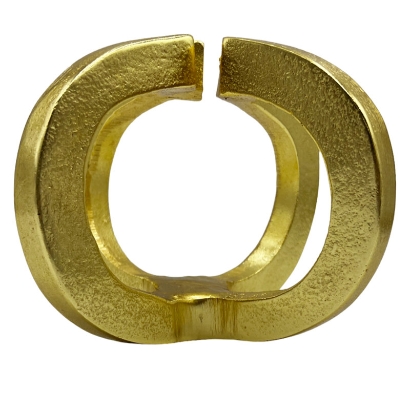 Anusan Abstract Figurines & Sculptures, Gold