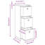 30.5cm W Chest of Drawers