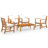 Klakki 5 Piece Lounge Chair with Cushions-571793622-571904182