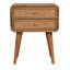 Table de chevet 2 tiroirs