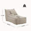 Fauteuil à billes Perry, beige, ensemble de 1-1952587211