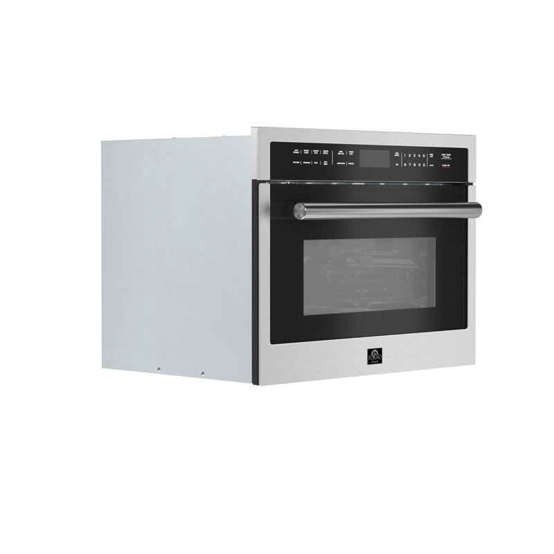 Forno 24-Inch Stainless Steel Convection Microwave Oven