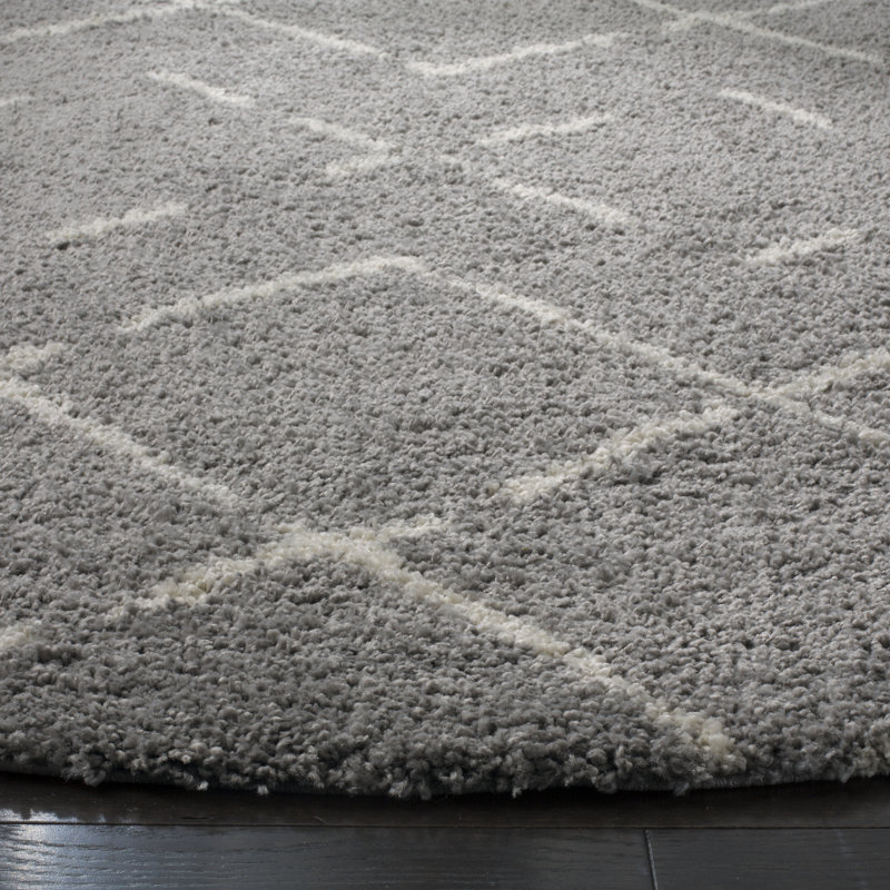 Angelka Performance Geometric Rug, Oval 6' x 8'