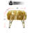 Markie Everly Quinn Faux Fur Ottoman Fuzzy Entryway Bench-1219366856