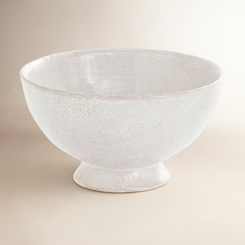 Ceramic Pot Planter, 4.25" H x 8.25" W x 8.25" D