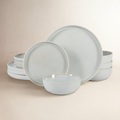 Tahoe Sunset Stoneware Dinnerware Set - Service for 4