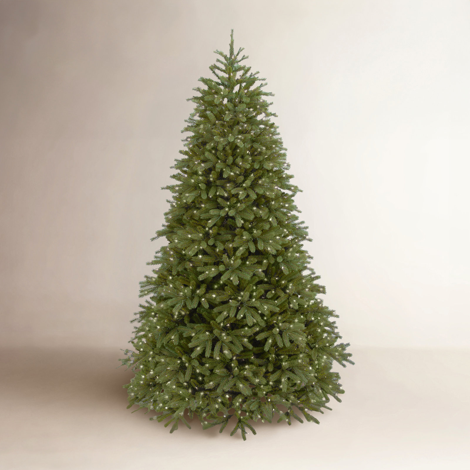 Jersey Flocked 10' Pre-Lit Fir Christmas Tree, 7.5'