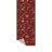 Homeline Non-Slip Rubberback Floral Leaves Indoor Runner Rug, Dark Red-1698707245-1699440360