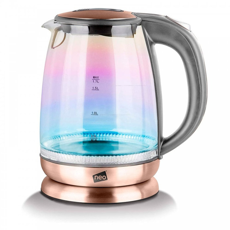 NeoDirect 1.7L Glass Electric Tea Kettle