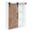 White/Rustic Brown