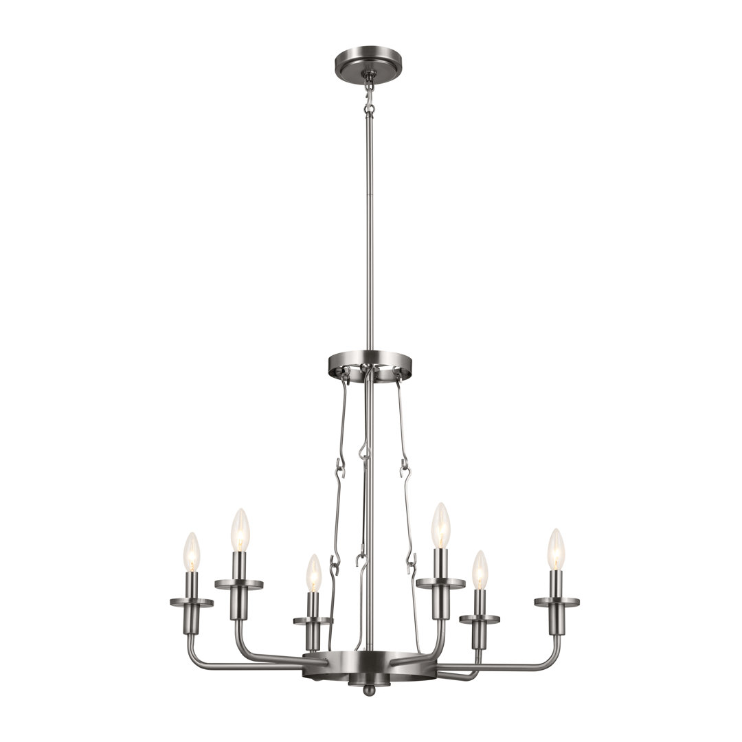 Vetivene 6 - Light Dimmable Classic / Traditional Chandelier DecorbyHannah