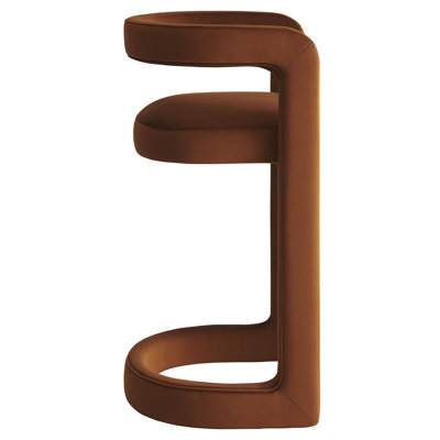 Winslow Performance Velvet Stool