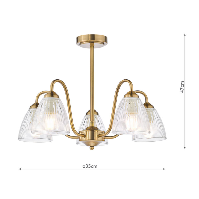 Flush Mount, Antique Bronze