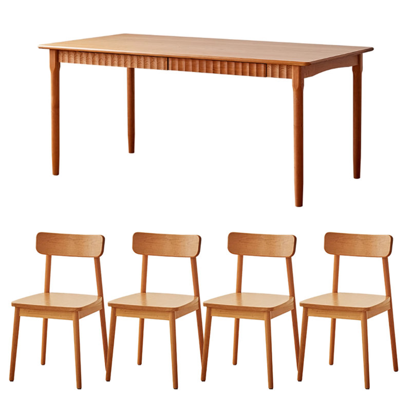 Ensemble de table de salle à manger Simple, H 29,52 po x L 70,86 po x l 33,46 po