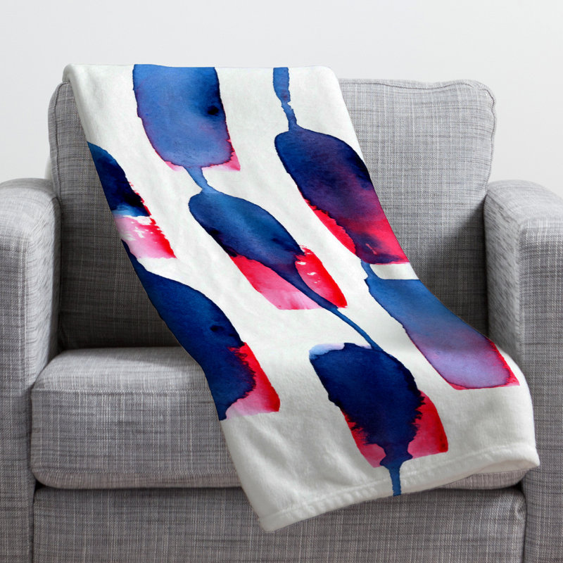 CMYKaren Throw Blanket, 80" H x 60" W