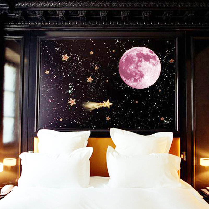 Astrology & Stars Wall Decal, 2 Packs, Pink
