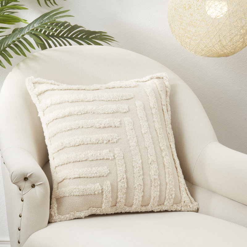 Coussin en coton Adelaide Collection, Duvet