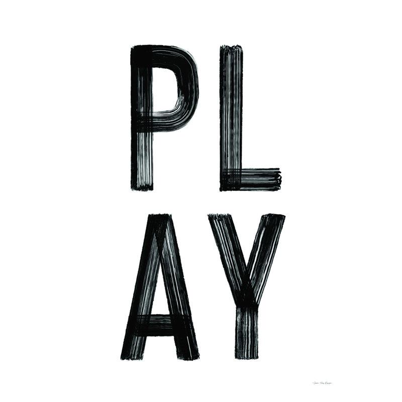 " Play ", 48" H x 36" W  