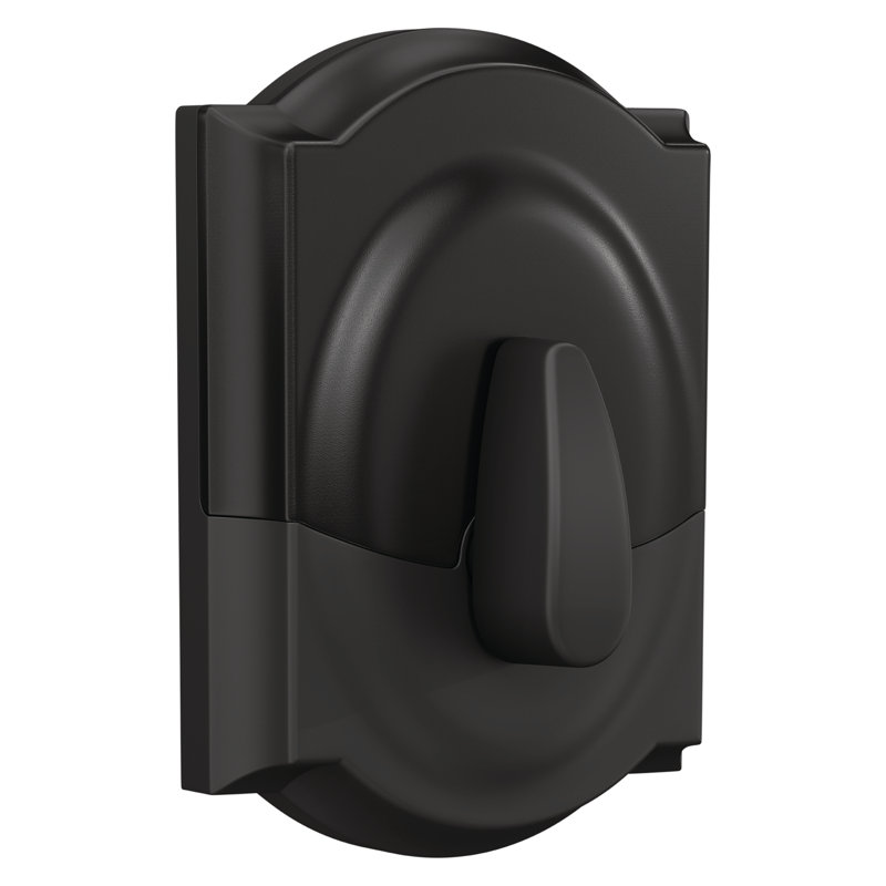 Schlage Touch Keyless Touchscreen Deadbolt with Camelot Trim, Matte Black