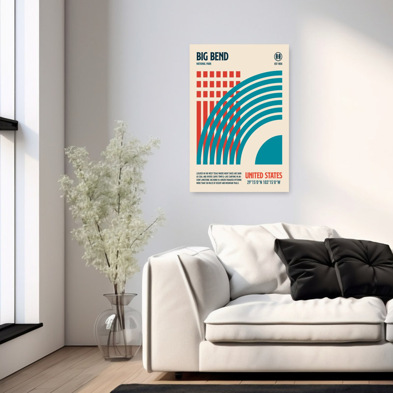 Reproduction d'art mural rétro rétro, 36" H x 24" W
