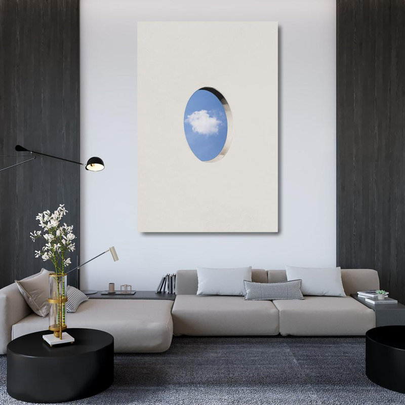 «Red Barrel Studio® Cederberg, Marcus», reproduction d'art sur toile tendue sous le nom de Cloud Services, H 48 po x l 33 po