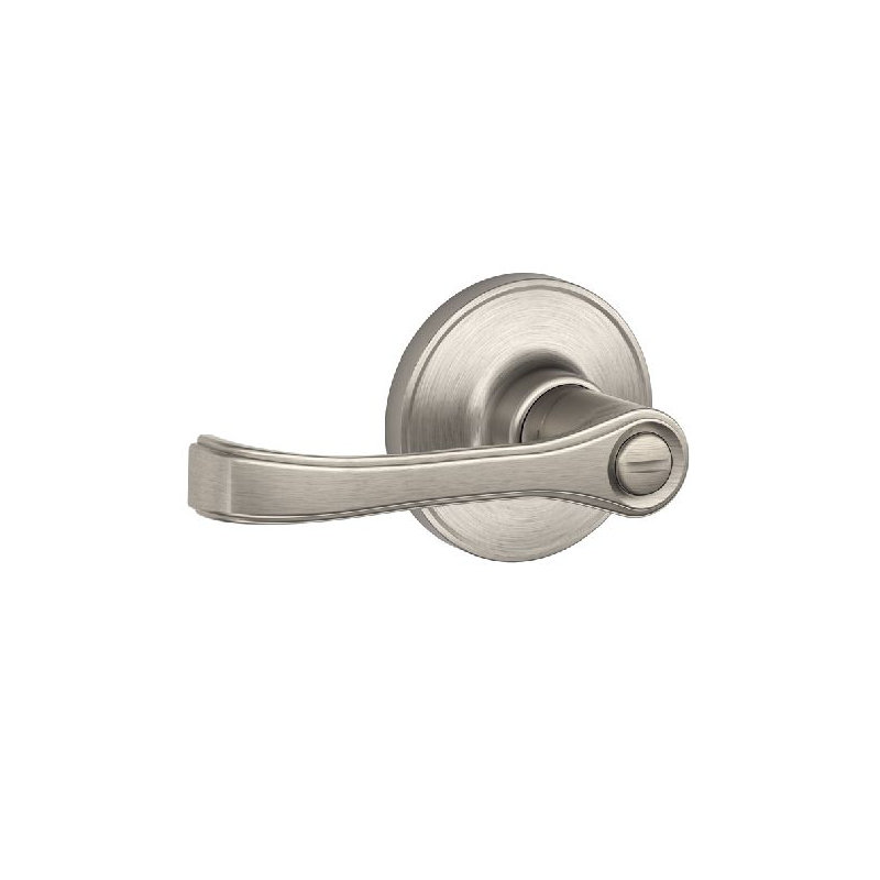 Torino Lever Keyed Entry Lock, Satin Nickel, Keyed Different, Yes