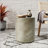 16'' MGO SIDE TABLE FISH PATTERN
