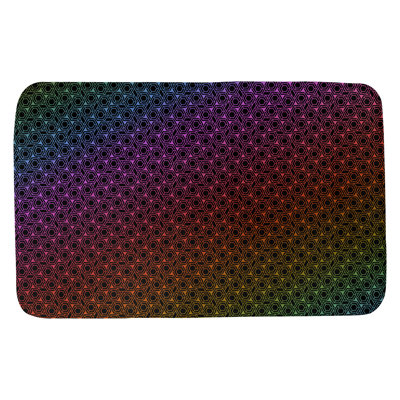 Tapis pour salle de bain en treillis katelyn elizabeth Avicia